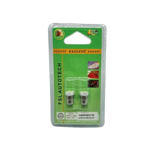4 LED WHITE TIPO 2662 BA9s CLD L1155 BLISTER X 2