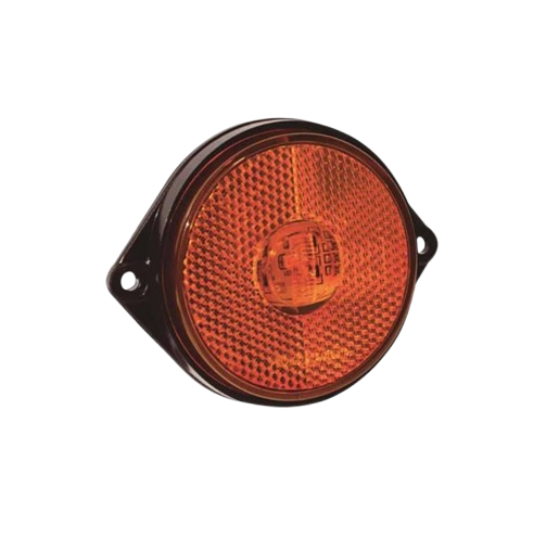 FAROL LAT LED 66mm BIVOLT C/CONEC TC 102.1018 AMBAR